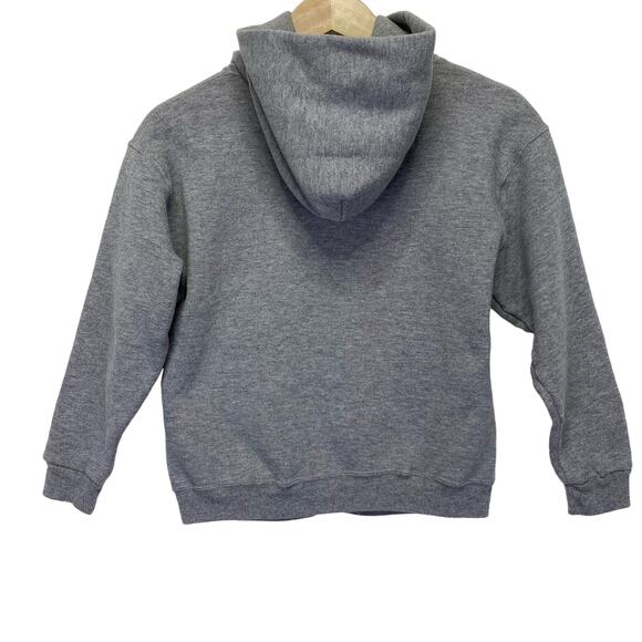 Vintage PRINCETON Hoodie Russel Athletic Youth M Gray Preppy Ivy League Tigers - Picture 4 of 7